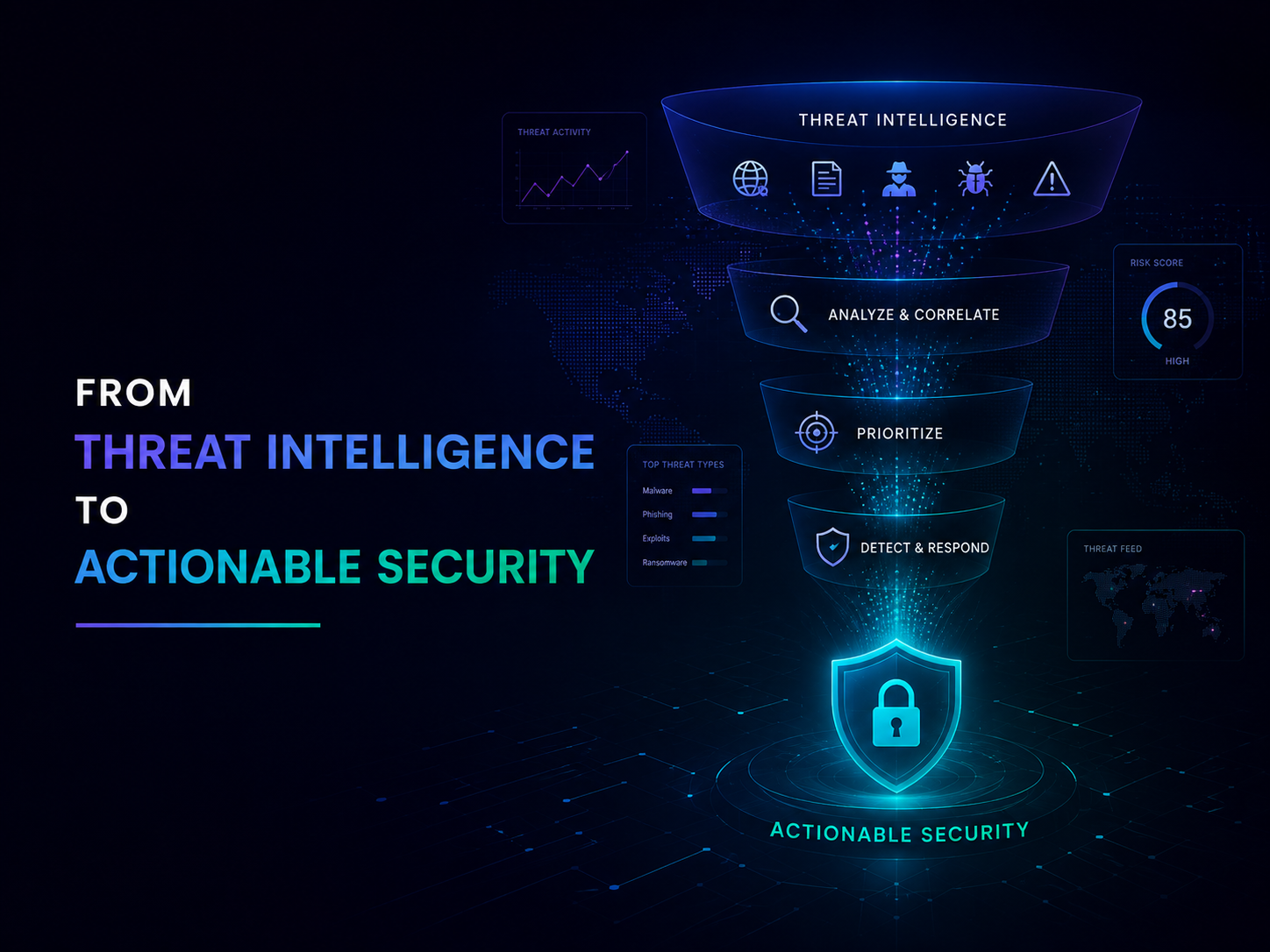 From threat intelligence to actionable security whitepaper cover