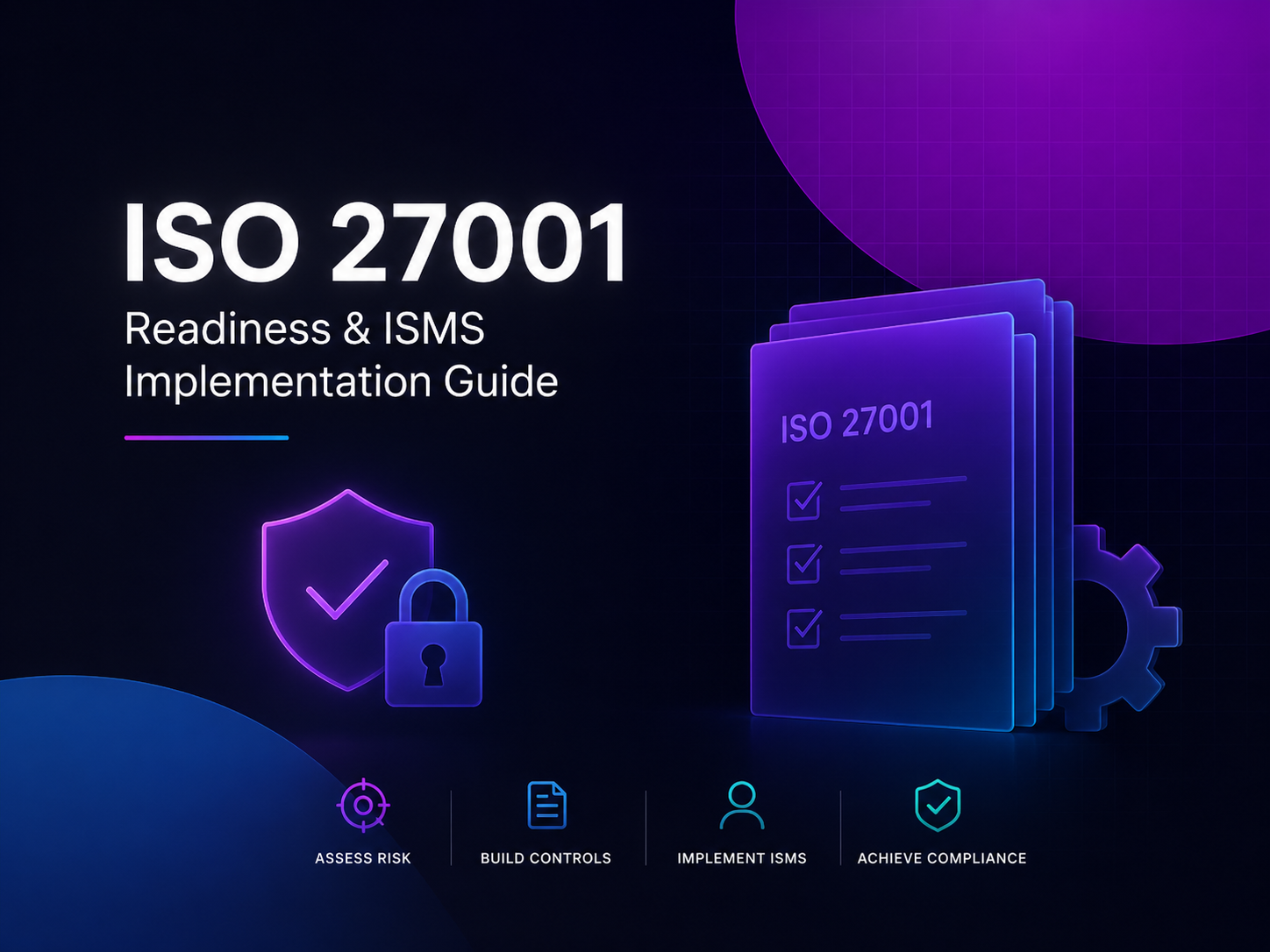 Cover of the Cylentrix ISO 27001 readiness and ISMS implementation guide